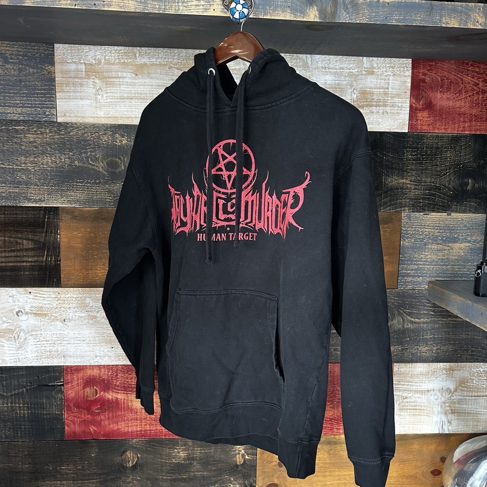 Thy Art Is Murder Sweatshirt Hoodie Death Metal Medium Deathcore Human Target